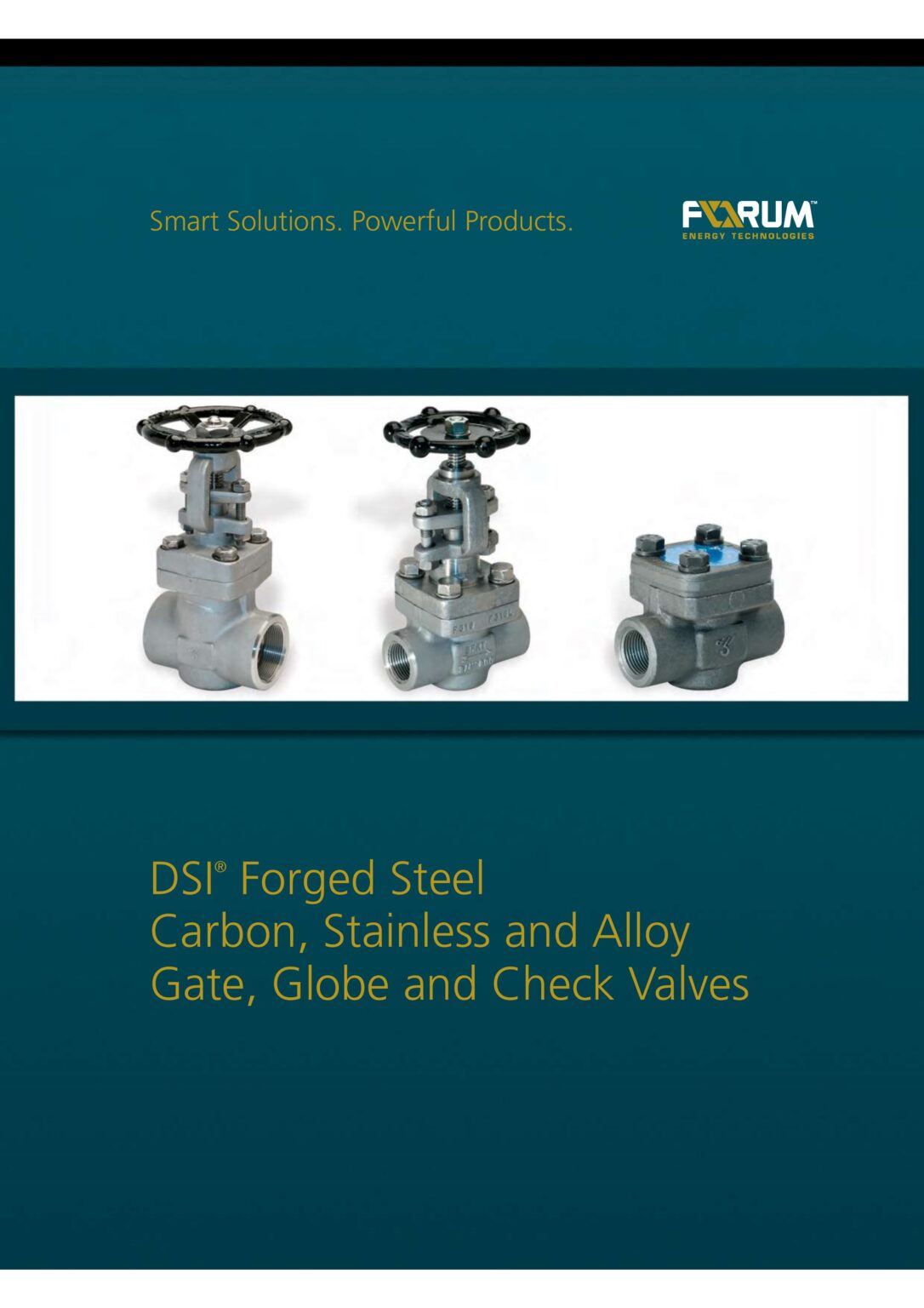 DSI Steel Gate, Globe and Check Valves